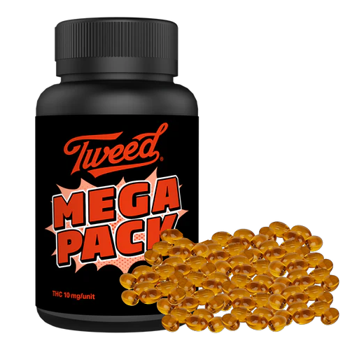 THC 10mg 100 x 0.345g Softgels