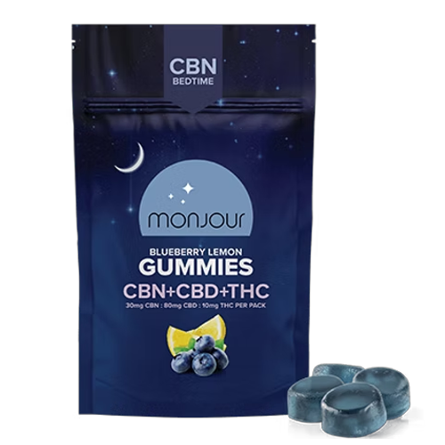 Bedtime Blueberry Lemon 3:8:1 CBN:CBD:THC 3pk