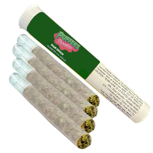 Product image Magik Dragon 4 x 0.5g Pre-Rolls 1