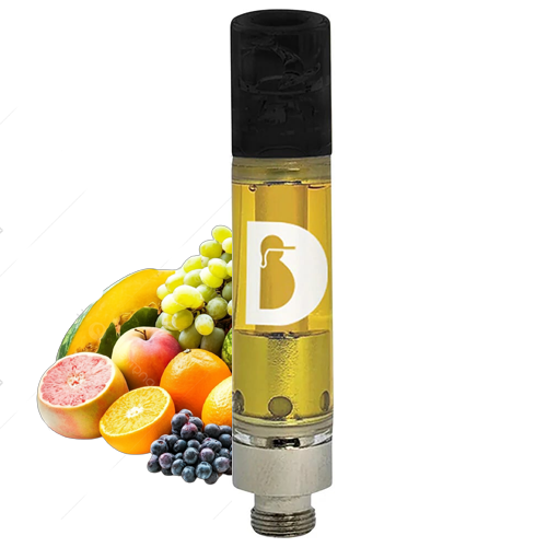 White Gushers FSE Shatter Vape Cartridge