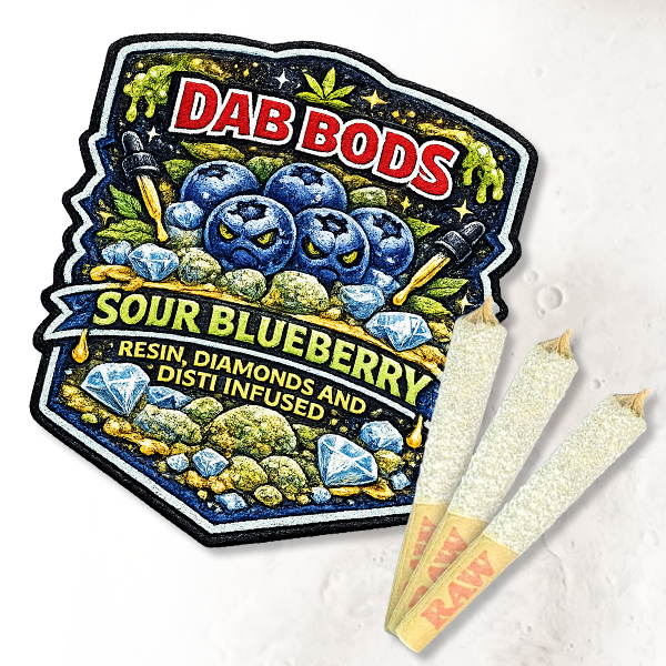 Sour Blueberry 50's+ 3 x 0.5g Triple Infused PreRolls