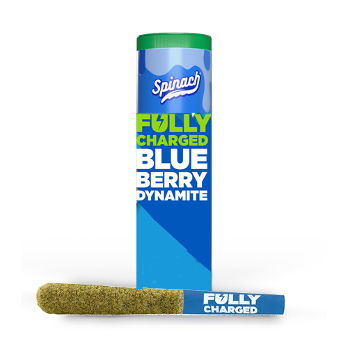 Blueberry Dynamite Liquid Diamond & Kief Coat Infused 