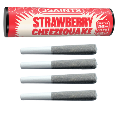 Product image Strawberry Cheezequake 4x0.5g 1