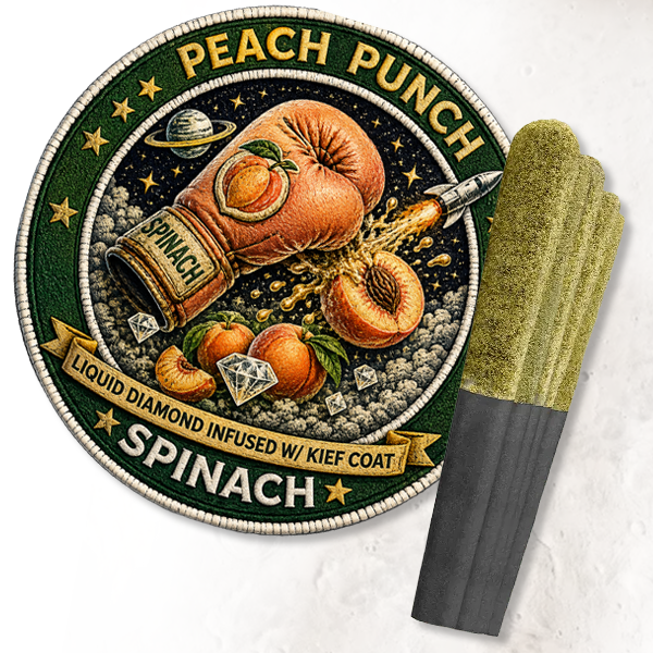 Product image Peach Punch Distillate Infused w/ Keif Coat 5x0.5g 1
