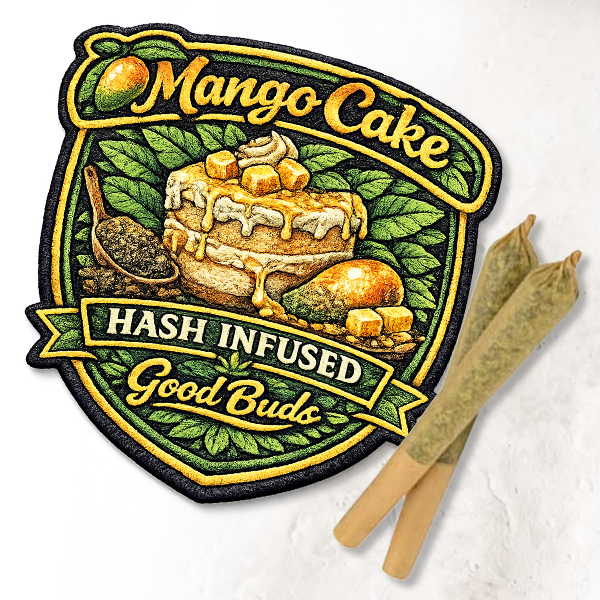 Mango Cake Hash Infused 2x0.5g