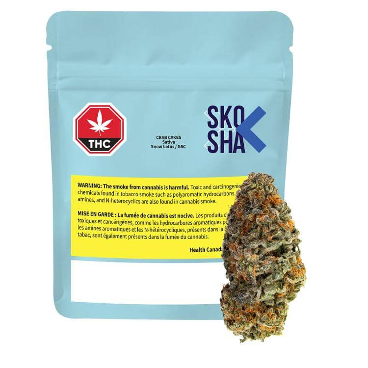 Crab Cakes 3.5g Dried Flower