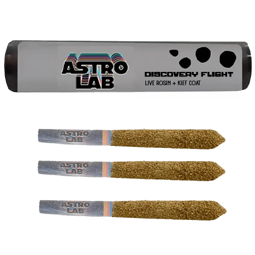 Discovery Flight Live Rosin Infused w/ Keif Coat 3x0.5g
