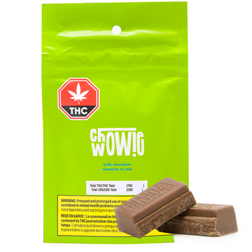 Chowie Wowie THC 1 x 16g Milk Chocolate