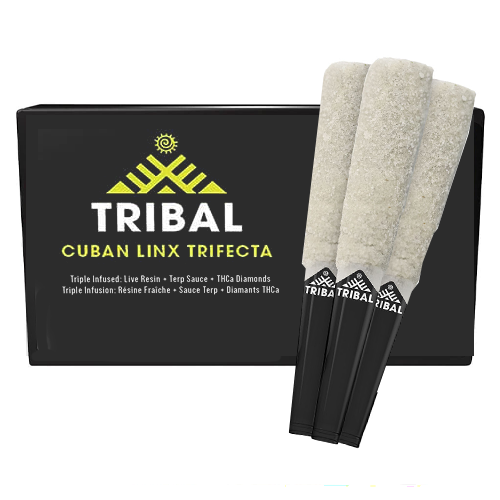 Product image Cuban Linx Trifecta 3 x 0.6g Infused PreRolls 1