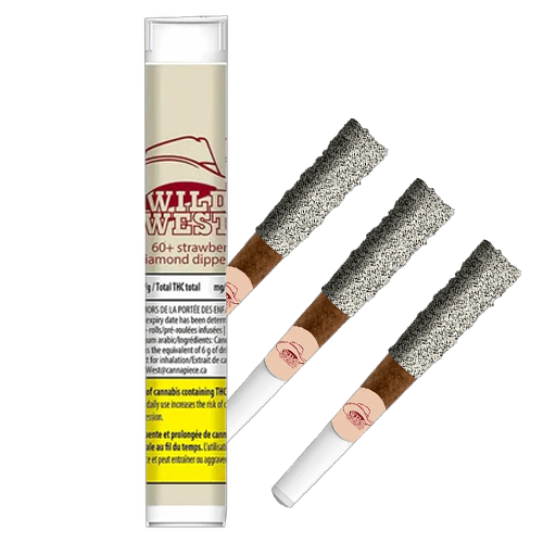 60+ Strawberry Stampede Diamonds Dipped Blunts 3x0.5g