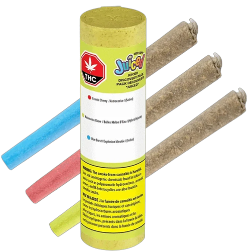 Product image Juiced Discovery Pack Distillate Infused 3x05g 1