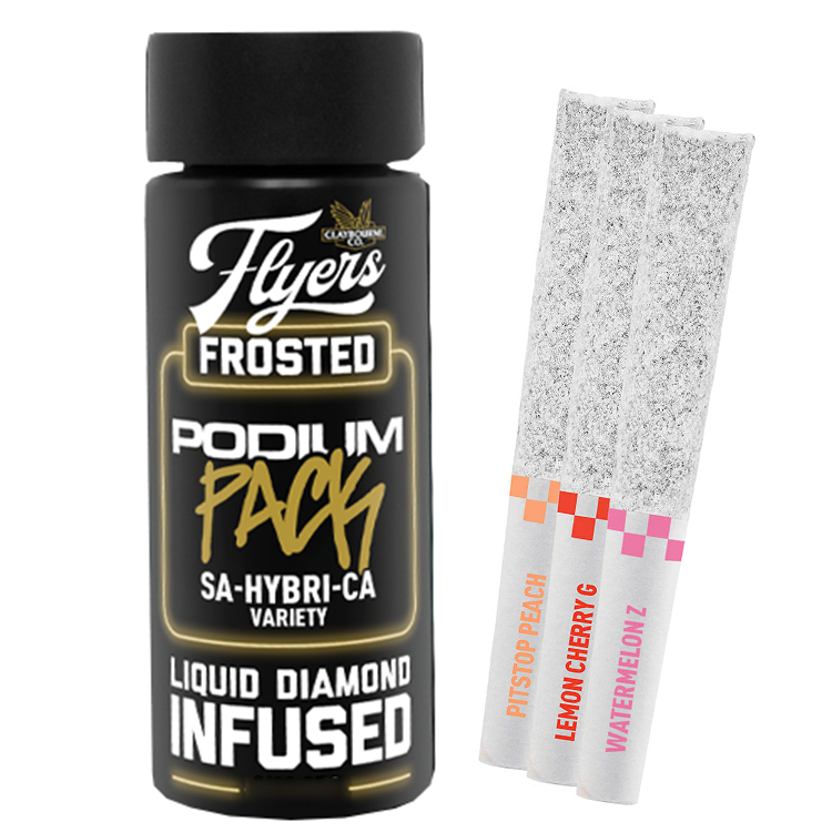 Product image Frosted Podium Pack Liquid Diamond Infused w/ Diamond Coat 1