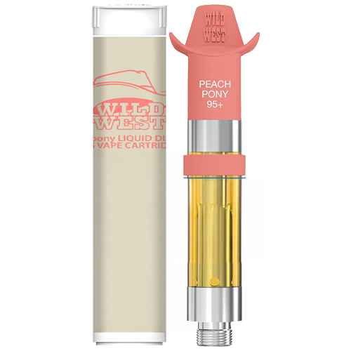 Peach Pony Liquid Diamond Vape Cartridge