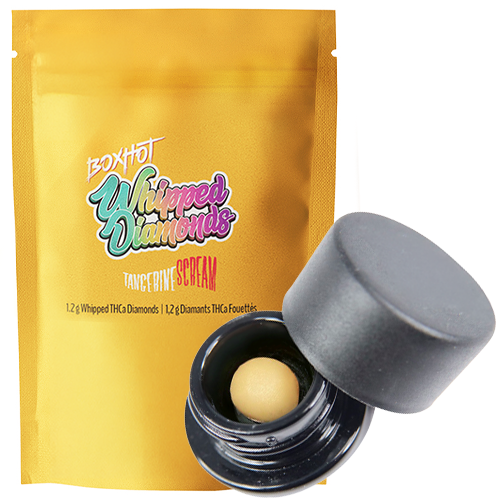 Tangerine Scream Whipped Diamonds