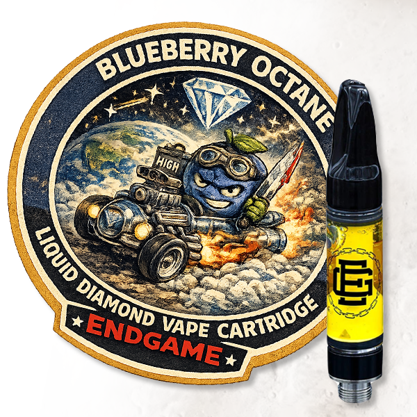 Blueberry Octane Liquid Diamond Vape Cartridge