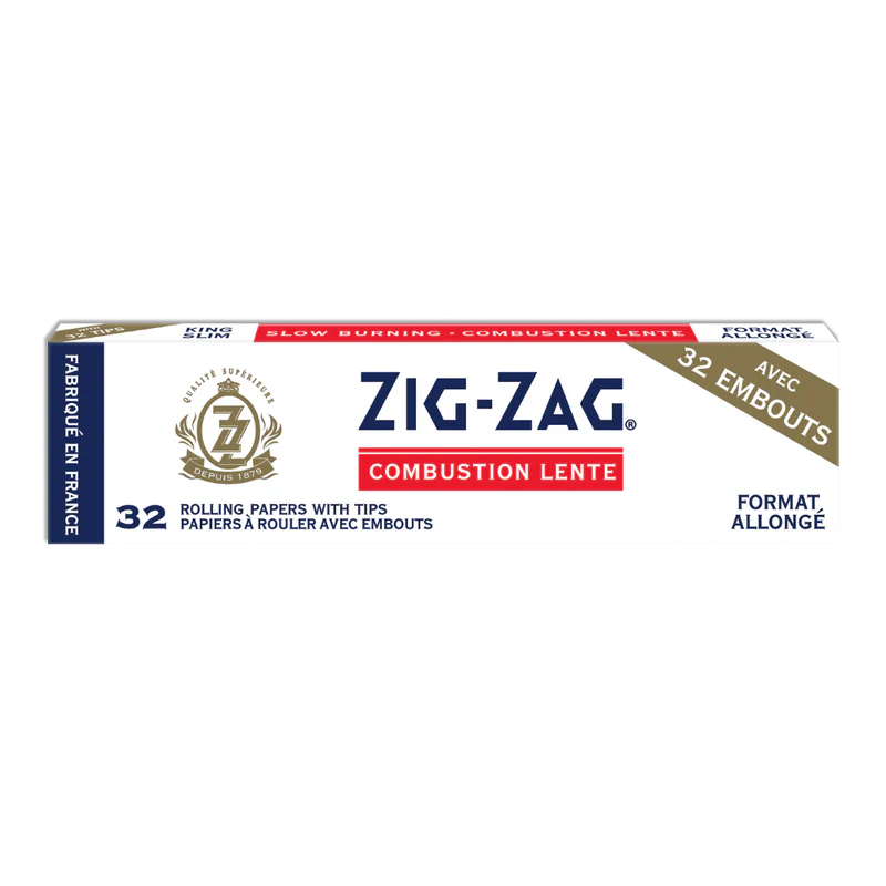 Zig Zag White King Size with Filter Tips