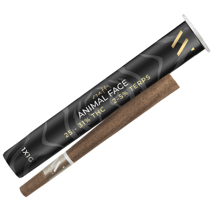 Animal Face Cookies Blunt 1x1g