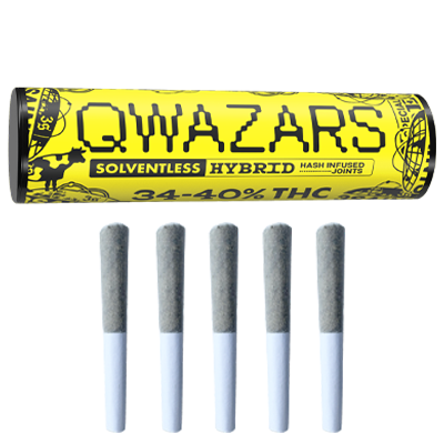 Qwazars Hash Infused 5x0.5g