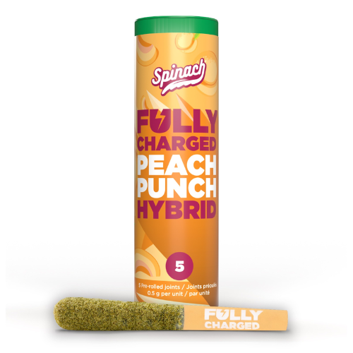 Product image Peach Punch Distillate Infused w/ Keif Coat 5x0.5g 1