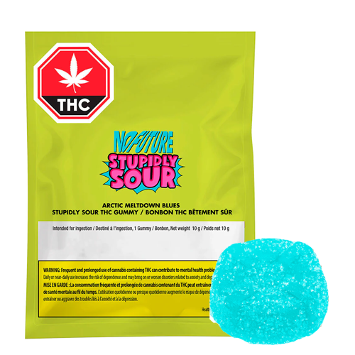 Arctic Meltdown Blues 1 x 10g Sour Soft Chew