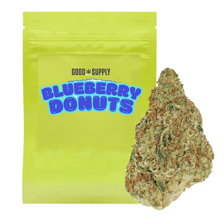 Blueberry Donuts 28g Dried Flower