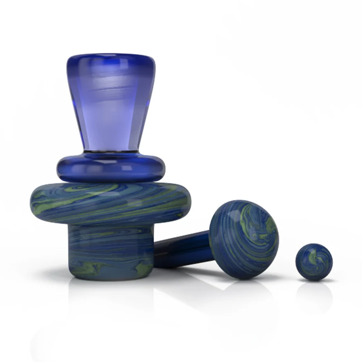 Crystal Blue Terp Slurp Set