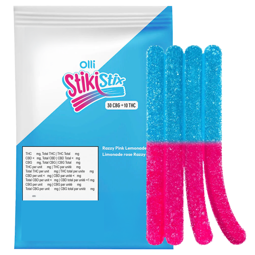 Razzy Pink Lemonade 3:1 CBG/THC 1x10g  Soft Chew