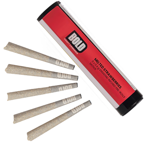 Melted Strawberries Diamond Infused 5x0.4g