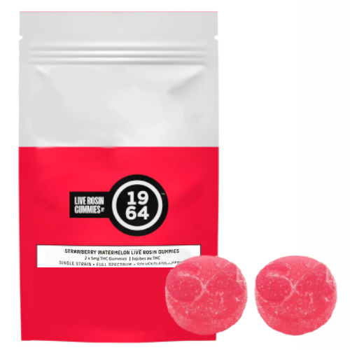 Product image Strawberry Watermelon 2x 4.2g Live Rosin Soft Chews 1