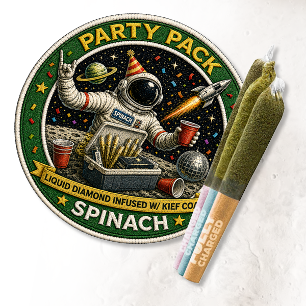 Party Pack Distillate Infused w/ Keif Coat 3x0.5g
