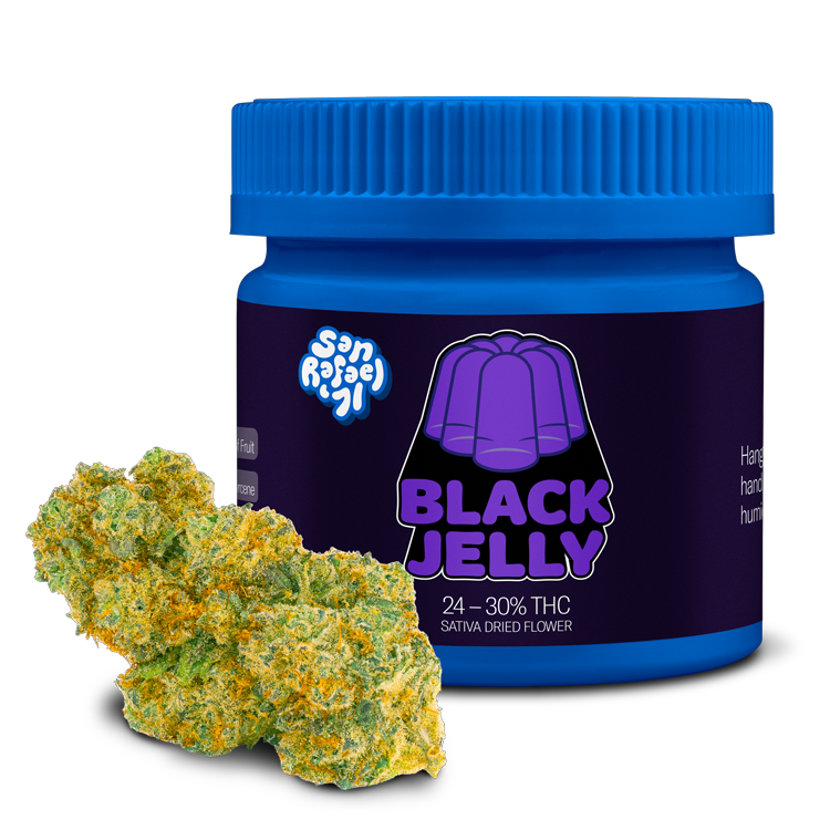 Black Jelly 3.5g Dried Flower