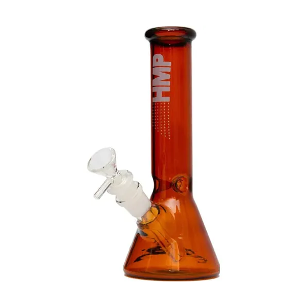 8" Glass Bong Premier Collection  Amber