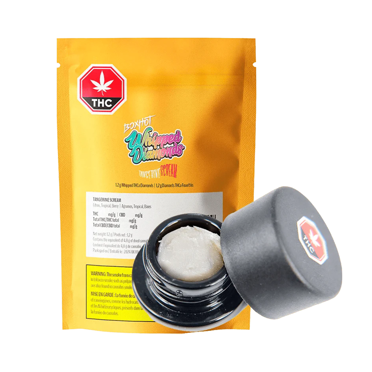 Tangerine Scream Whipped Diamonds