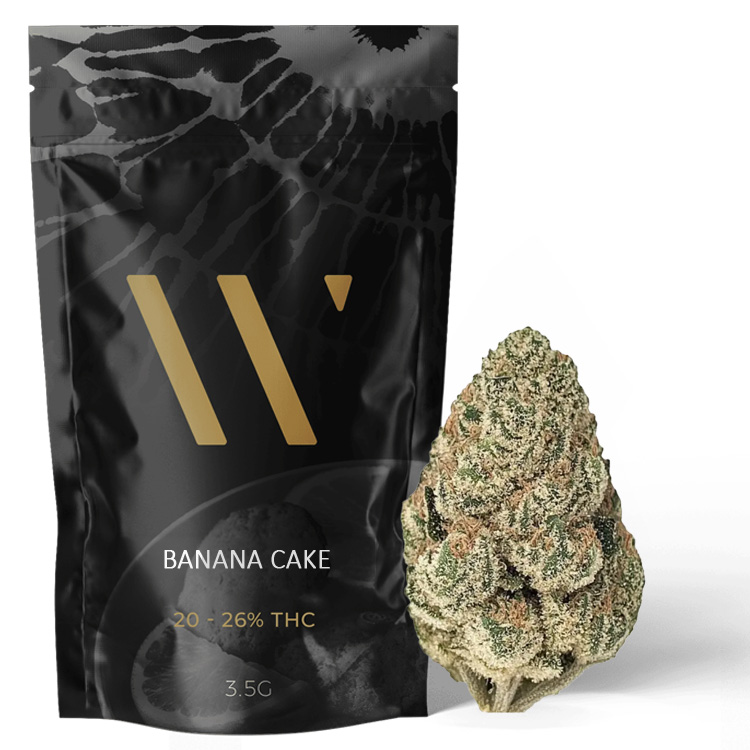 Banana Cake 3.5g Dried Flower
