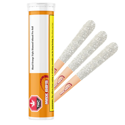 Blood Orange 3 x 0.45g Triple Diamond Infused PreRolls
