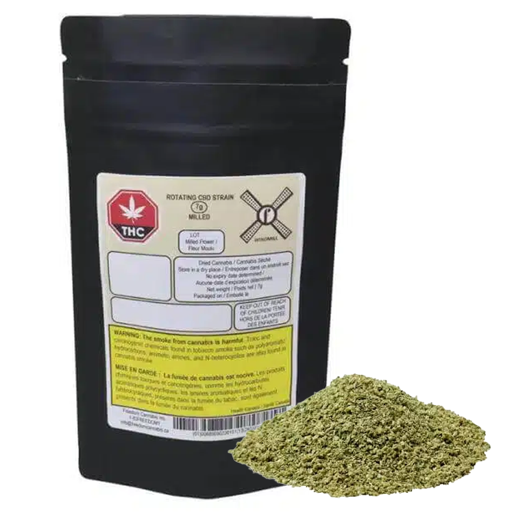 Product image Painted Lady CBD 7g Milled Flower 1