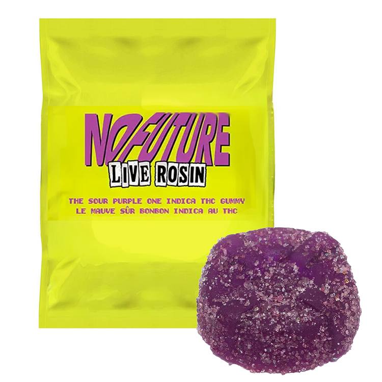 The Sour Purple One Live Rosin Gummy