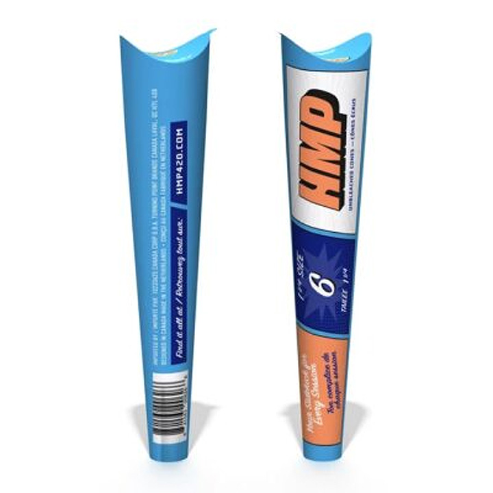 Product image 6 Pack of Unbleached 1 1/4 Unbleached Cones by HMP 1
