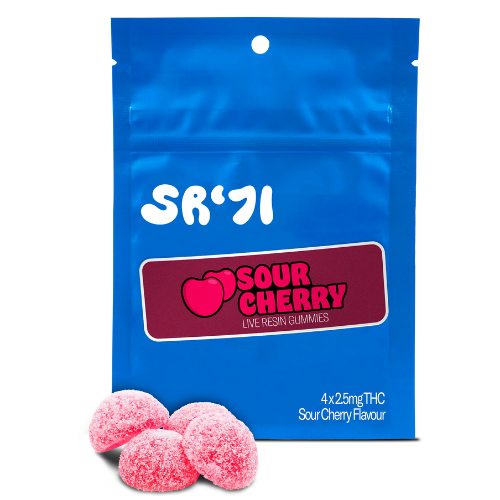 Sour Cherry Live Resin Soft Chews