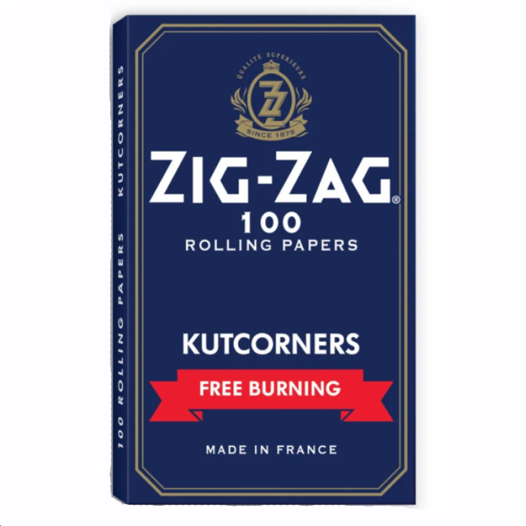 Zig Zag Blue Papers  Single Size