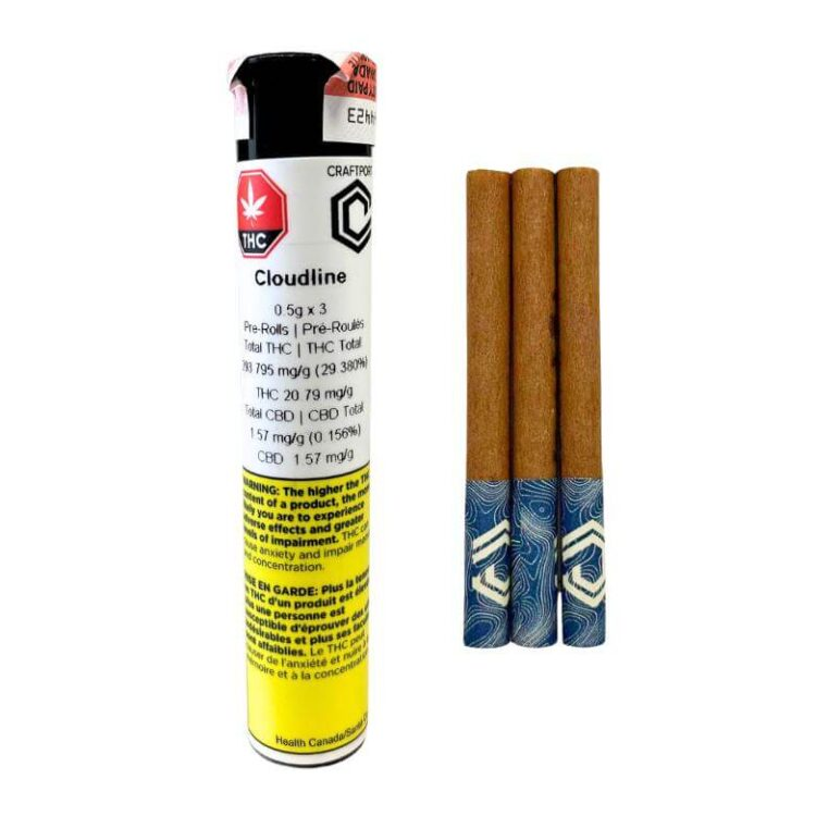 Product image Cloudline Blunts 3x0.5g 1