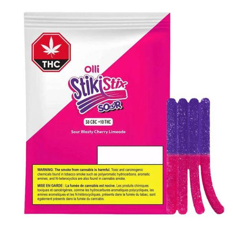 Product image Olli StikiStix - 3:1 Sour Blasty Cherry Limeade 1x10mg/30mg 1