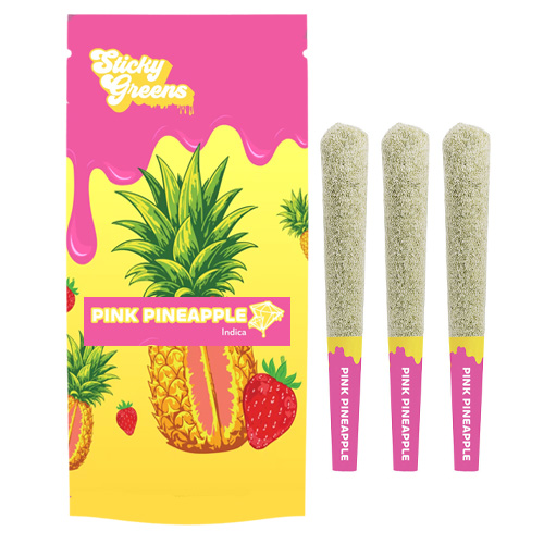 Pink Pineapple Liquid Diamond Infused w/ Diamond Coat 3x0.5g