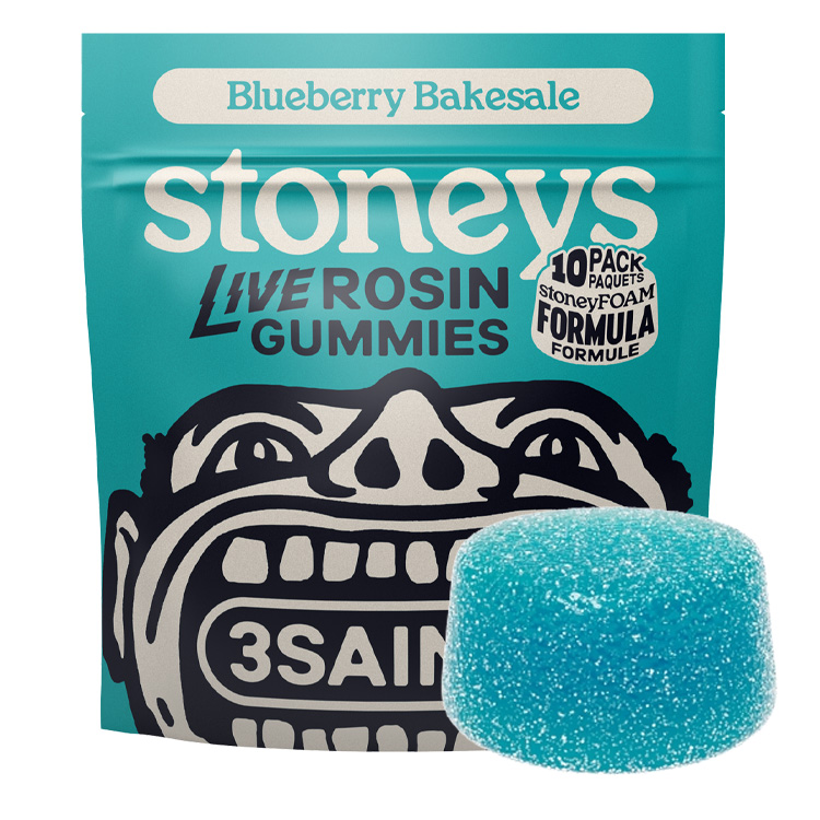 Stoneys Blueberry Bakesale Live Rosin 10Pack