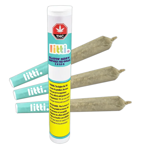 Slappn' Berry 3 x 0.5g Infused PreRolls