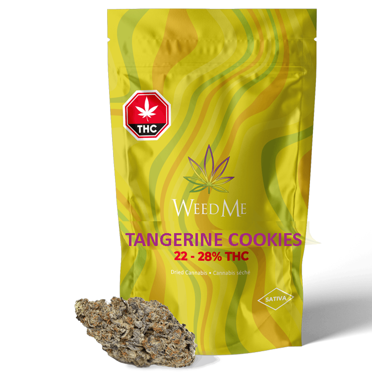 Tangerine Cookies 28g Dried Flower