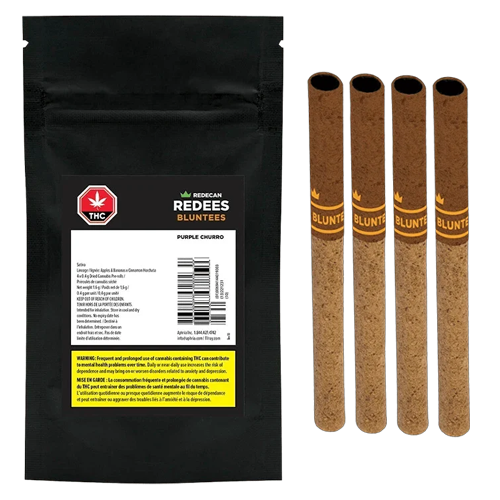 Purple Churro Bluntees 4 x 0.4g 