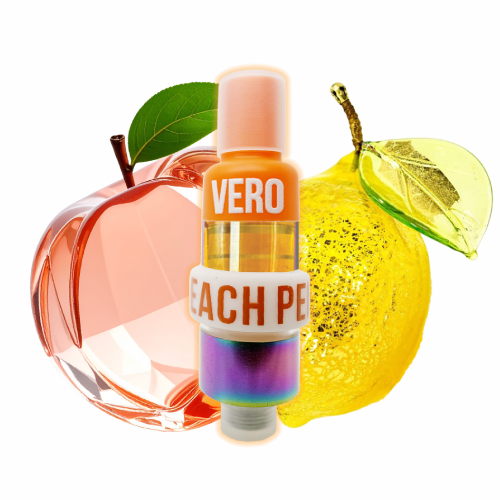 Peach Perfect Live Liquid Diamond Postless Vape Cartridge
