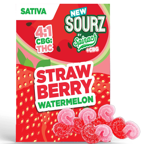 Strawberry Watermelon Soft Chews 4:1 CBG:THC 