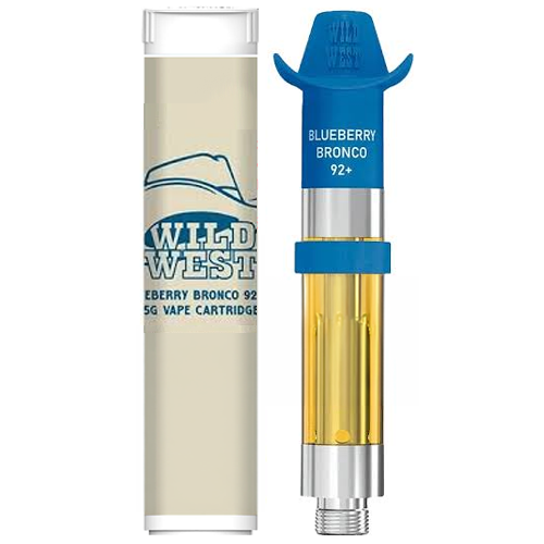 Product image Blueberry Bronco Liquid Diamond Vape Cartridge  1
